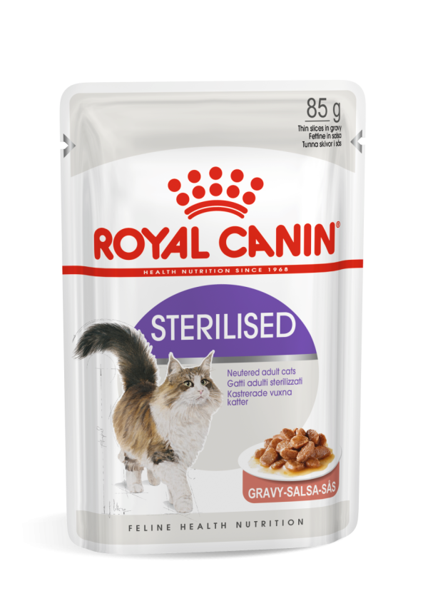 ROYAL CANIN STERILIZED GRAVY 85 GR.